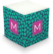 Dabney Lee Personalized Sticky Note Cubes - Love Struck