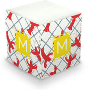 Dabney Lee Personalized Sticky Note Cubes - Rock Lobster