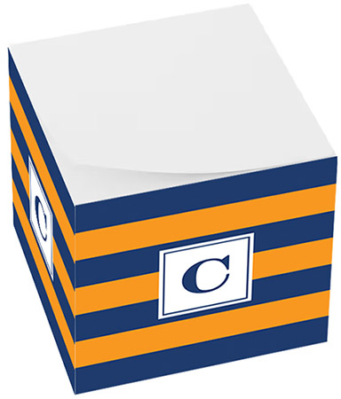 Preppy Stripes Memo Cubes/Sticky Notes by Three Bees