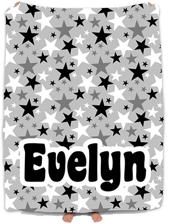 Love It Blankets - Silver Stars Love It Blankets - Silver Stars