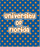 Plush College Blankets - Florida