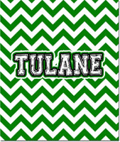 Plush College Blankets - Tulane