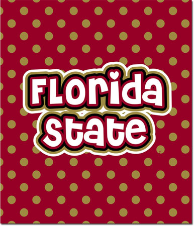 Plush College Blankets - Florida State