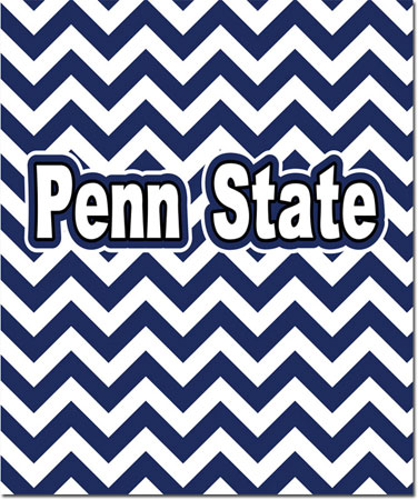 Plush College Blankets - Penn State