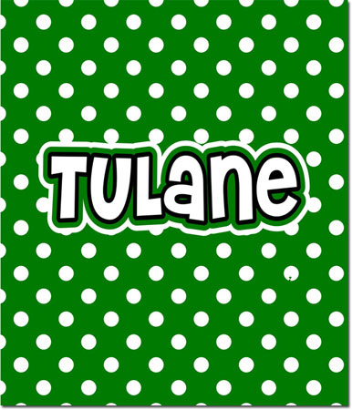 Plush College Blankets - Tulane