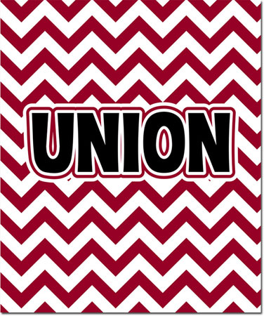 Plush College Blankets - Union