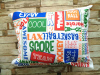 A Personalized Graffiti Pillowcase - Boy