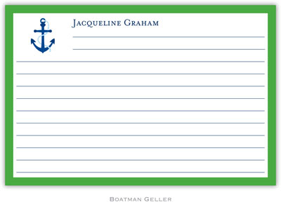 Boatman Geller - Create-Your-Own Personalized Recipe Cards (Icon with Border)