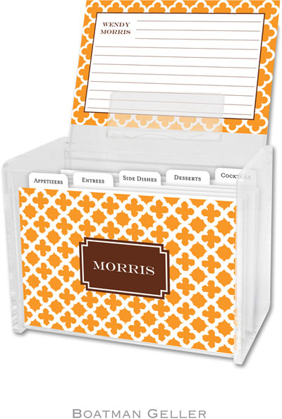 Boatman Geller - Create-Your-Own Personalized Recipe Card Boxes with Cards (Bristol Tile) Boatman Geller - Create-Your-Own Personalized Recipe Card Boxes with Cards (Bristol Tile)