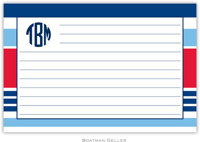 Boatman Geller Recipe Cards - Espadrille Nautical