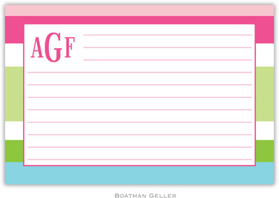 Boatman Geller Recipe Cards - Espadrille Preppy