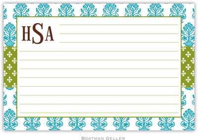 Boatman Geller Recipe Cards - Beti Teal Boatman Geller Recipe Cards - Beti Teal