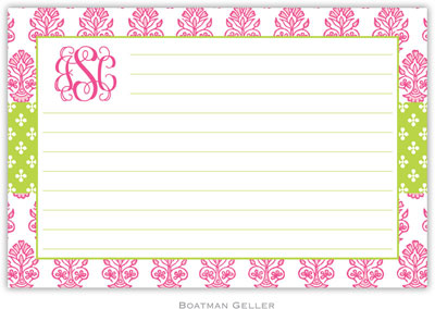 Boatman Geller Recipe Cards - Beti Pink Boatman Geller Recipe Cards - Beti Pink