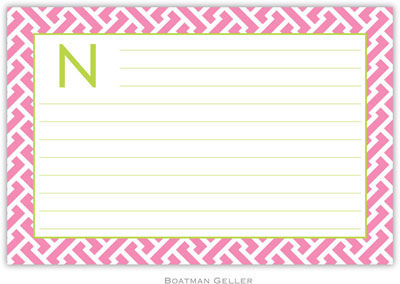 Boatman Geller - Create-Your-Own Personalized Recipe Cards (Stella Bubblegum)