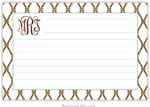 Boatman Geller Recipe Cards - Bamboo Brown & Slate