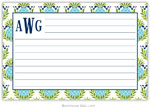 Boatman Geller Recipe Cards - Pineapple Repeat Teal