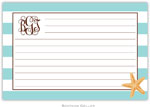 Boatman Geller Recipe Cards - Stripe Starfish