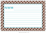 Boatman Geller - Create-Your-Own Personalized Recipe Cards (Stella Chocolate)