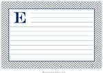 Boatman Geller - Create-Your-Own Personalized Recipe Cards (Herringbone Gray)