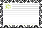 Boatman Geller Recipe Cards - Madison White with Black (Holiday)