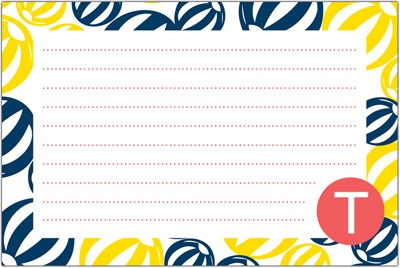 Dabney Lee Personalized Recipe Cards - Palm Springs Dabney Lee Personalized Recipe Cards - Palm Springs