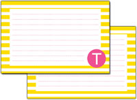 Dabney Lee Personalized Recipe Cards - Cabana