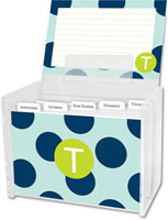 Dabney Lee Personalized Recipe Boxes - Jane