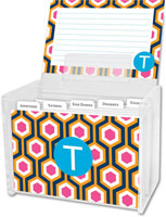 Dabney Lee Personalized Recipe Boxes - London Calling