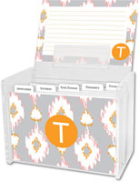 Dabney Lee Personalized Recipe Boxes - Mirage