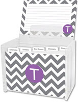 Dabney Lee Personalized Recipe Boxes - Ollie