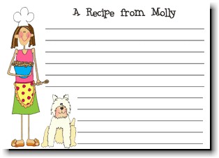 Starfish Art - Recipe Cards