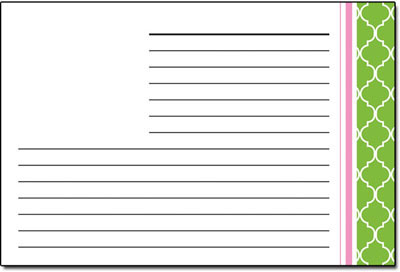 Three Designing Women - Recipe Cards (#RC3012E)