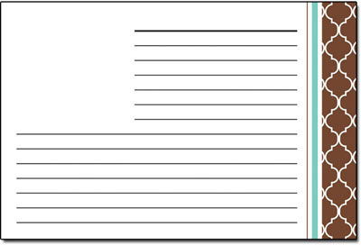 Three Designing Women - Recipe Cards (#RC3012G)