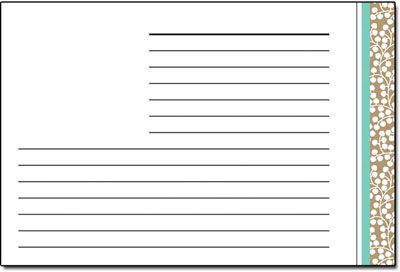 Three Designing Women - Recipe Cards (#RC3012J)