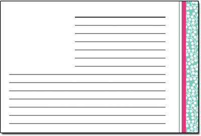 Three Designing Women - Recipe Cards (#RC3012K)