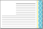 Three Designing Women - Recipe Cards (#RC3012F)
