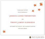 Stacy Claire Boyd - Save The Date Cards (Autumn Leaves)