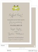 Take Note Designs Save The Date Cards - Perfect Pair