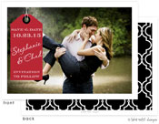 Take Note Designs Save The Date Cards - Red Tag