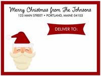 Shipping Labels by Three Bees (Santa)