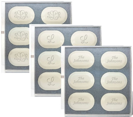 Carved Solutions Personalized Soap Set (Eco-Luxury Inspire)