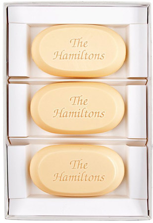 Family Personalized Soap Set of 3 by Embossed Graphics
