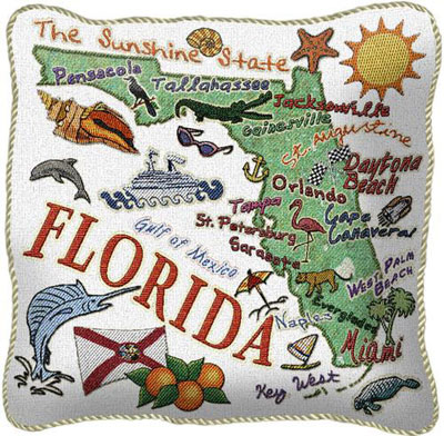 State Pillow Cases - Florida