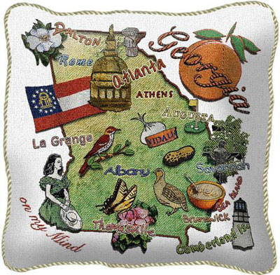 State Pillow Cases - Georgia