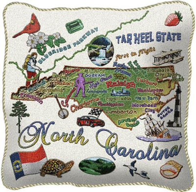 State Pillow Cases - North Carolina State Pillow Cases - North Carolina
