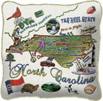 State Pillow Cases - North Carolina