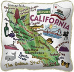 State Pillow Cases - California