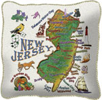State Pillow Cases - New Jersey