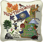 State Pillow Cases - New Hampshire
