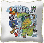 State Pillow Cases - Michigan